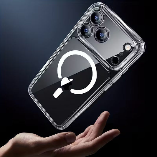 ESR for iPhone 17 Pro Max Case, Camera Control Cover, Compatible with MagSafe Accessories, Military-Grade Drop Protection, Shock-Absorbing Air Guard Corners, Hybrid Series, Clear