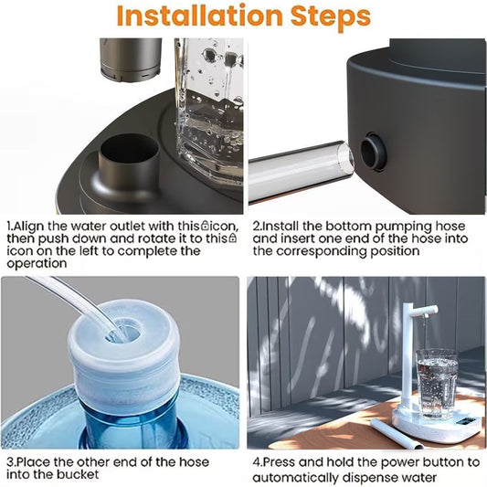 Added Extension Tupe Water Dispenser
