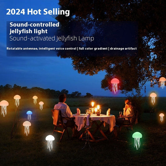 Jellyfish Mood Lamp For Bedside / Desk