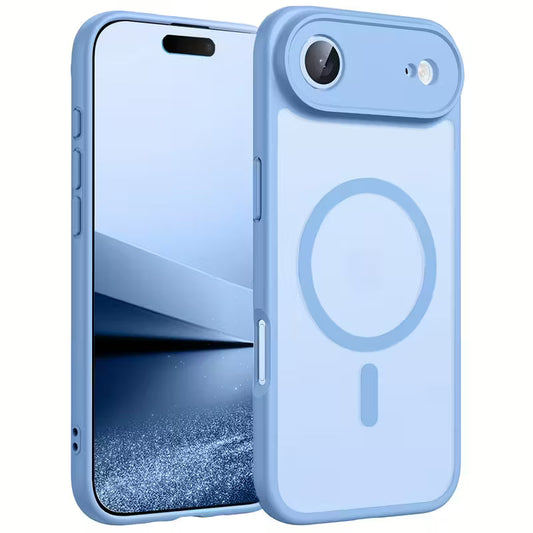 iPhone 17 Acrylic Matte Back Cover Support Wireless Charging