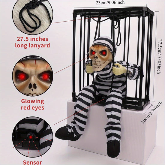 Spooky Screaming Animated Halloween Decorations  Motion Activated